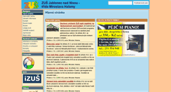 Desktop Screenshot of halama.zusjbc.cz
